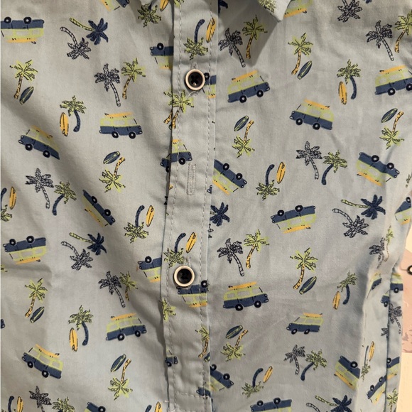 Beach Vans & Palm Trees One Piece Outfit, Baby Boy 6-9 Months Romper Outfit - Picture 6 of 10